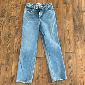 Abercrombie Curve Love 90s Straight Ultra High Rise Jeans